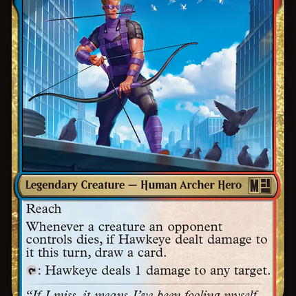 Hawkeye, Avenging Archer [Marvel Super Heroes Commander]