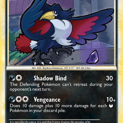 Honchkrow (16/90) [HeartGold & SoulSilver: Undaunted]