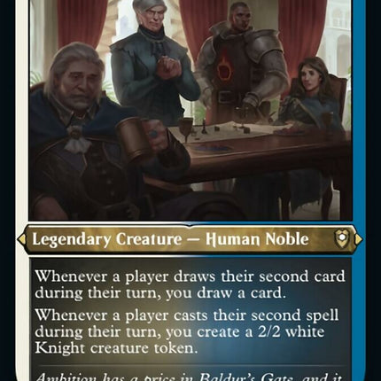 The Council of Four (Foil Etched) [Commander Legends: Battle for Baldur's Gate]