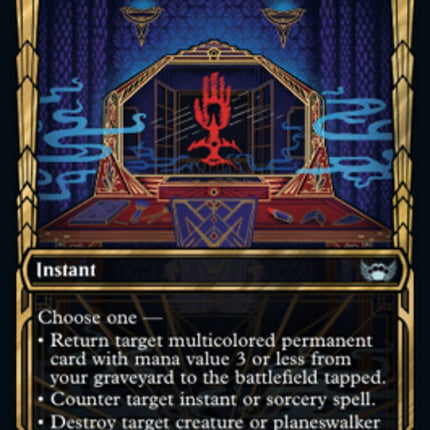 Obscura Charm (Showcase Golden Age Gilded Foil) [Streets of New Capenna]