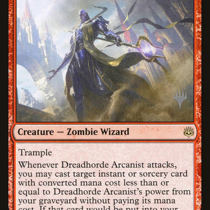 Dreadhorde Arcanist (Promo Pack) [War of the Spark Promos]