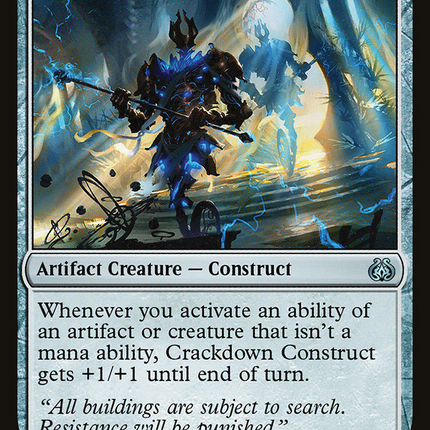 Crackdown Construct [The List]