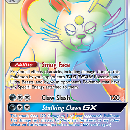 Alolan Persian GX (257/236) [Sun & Moon: Cosmic Eclipse]