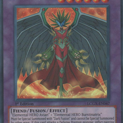 Evil HERO Inferno Wing [LCGX-EN067] Super Rare