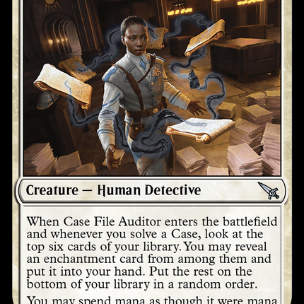 Case File Auditor (Black) [Murders at Karlov Manor]