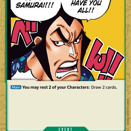 You Can Be My Samurai!! [Romance Dawn]