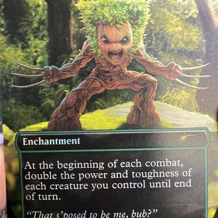 Unnatural Growth (Rainbow Foil) [Secret Lair Drop Series]