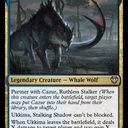 Ukkima, Stalking Shadow [Outlaws of Thunder Junction Commander]