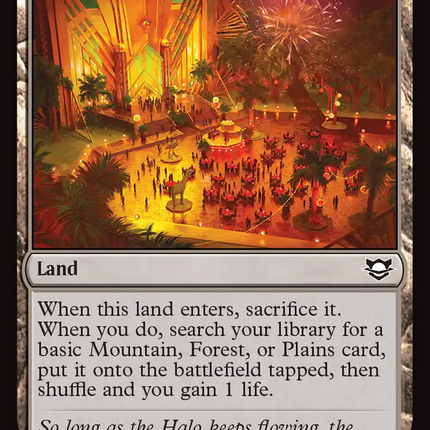 Cabaretti Courtyard [Edge of Eternities Commander]