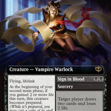 Scheming Silvertongue (Extended Art) [Secrets of Strixhaven]