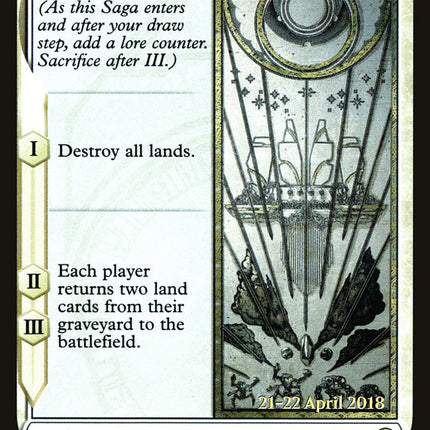 Fall of the Thran [Dominaria Prerelease Promos]
