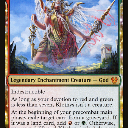 Klothys, God of Destiny [The List]