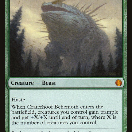 Craterhoof Behemoth [Jumpstart]