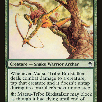 Matsu-Tribe Birdstalker [Saviors of Kamigawa]