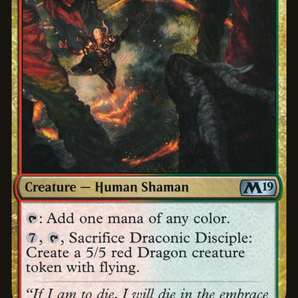 Draconic Disciple [Core Set 2019]
