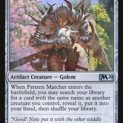 Pattern Matcher [Core Set 2020]