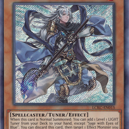 Sage with Eyes of Blue [LCKC-EN015] Secret Rare