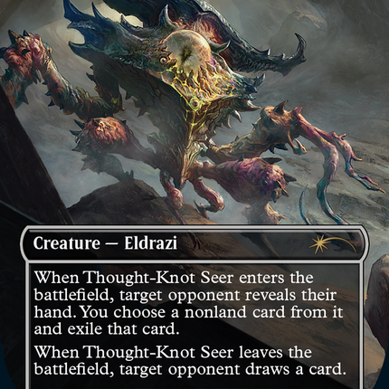 Thought-Knot Seer (1151) (Borderless) [Secret Lair Drop Series]