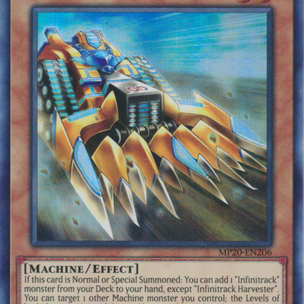 Infinitrack Harvester [MP20-EN206] Ultra Rare