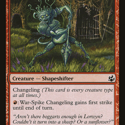 War-Spike Changeling [Morningtide]