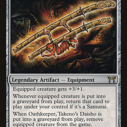 Oathkeeper, Takeno's Daisho [Champions of Kamigawa]