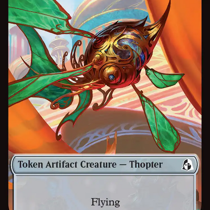 Heartwood // Thopter Double-Sided Token [Reality Fracture Tokens]