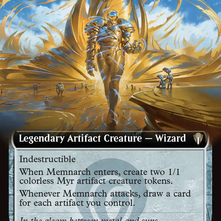 Memnarch, the Warden (Extended Art) [Reality Fracture Commander]