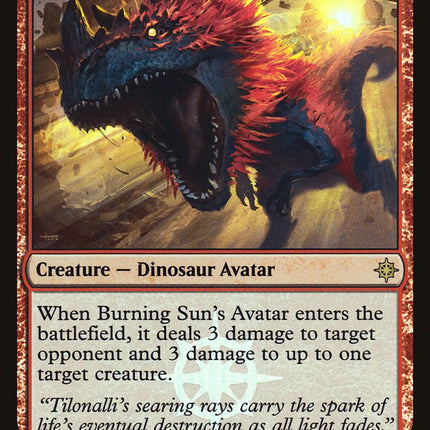 Burning Sun's Avatar (Buy-A-Box) [Ixalan Promos]