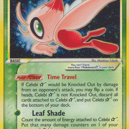 Celebi Star (100/100) [EX: Crystal Guardians]