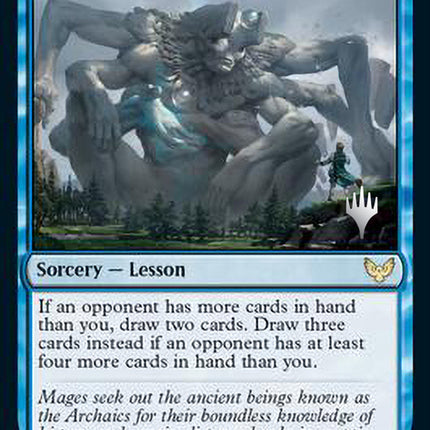 Teachings of the Archaics (Promo Pack) [Strixhaven: School of Mages Promos]