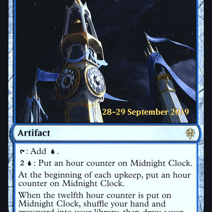 Midnight Clock [Throne of Eldraine Prerelease Promos]