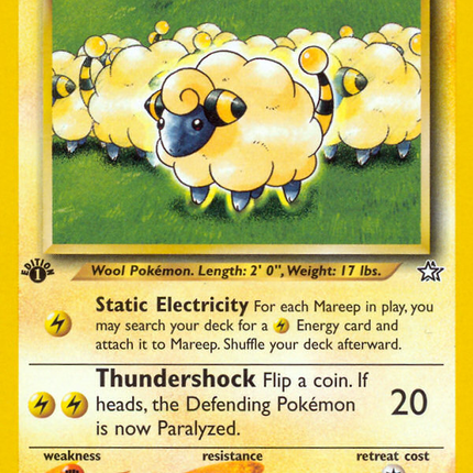Mareep (65/111) [Neo Genesis 1st Edition]