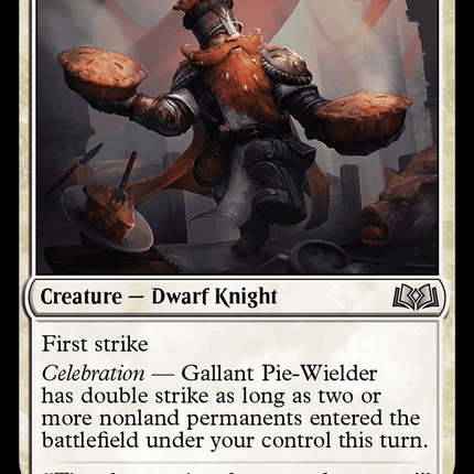 Gallant Pie-Wielder [Wilds of Eldraine]
