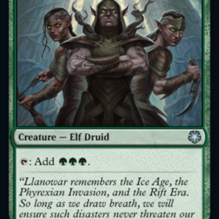 Llanowar Tribe [Game Night: Free-for-All]