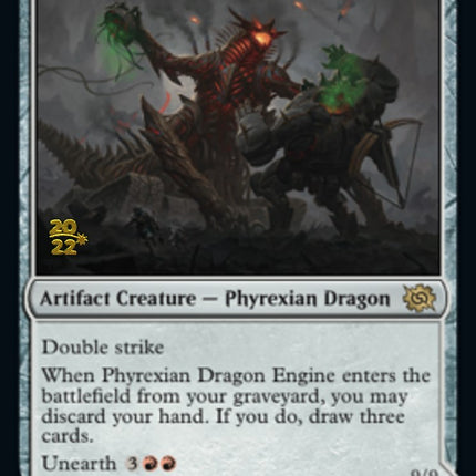 Phyrexian Dragon Engine [The Brothers' War Prerelease Promos]