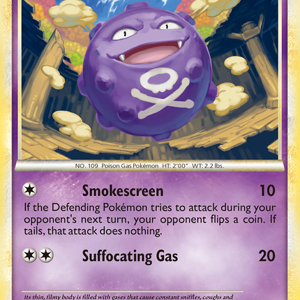 Koffing (70/123) [HeartGold & SoulSilver: Base Set]