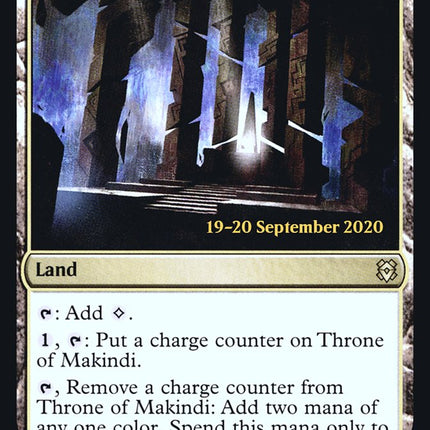 Throne of Makindi [Zendikar Rising Prerelease Promos]