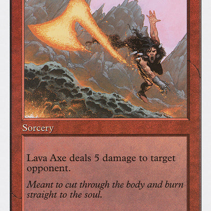 Lava Axe [Starter 2000]