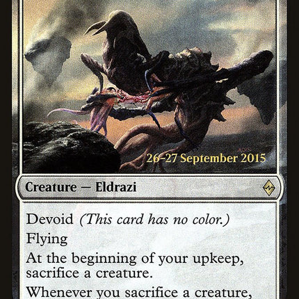 Smothering Abomination [Battle for Zendikar Prerelease Promos]