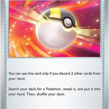 Ultra Ball (196/198) [Scarlet & Violet: Base Set]