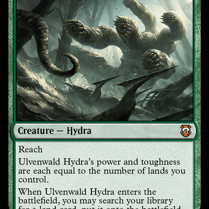 Ulvenwald Hydra (Ripple Foil) [Modern Horizons 3 Commander]