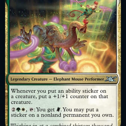 Tusk and Whiskers (Galaxy Foil) [Unfinity]