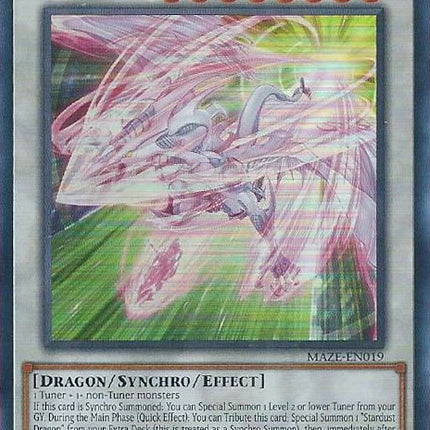 Accel Synchro Stardust Dragon [MAZE-EN019] Ultra Rare
