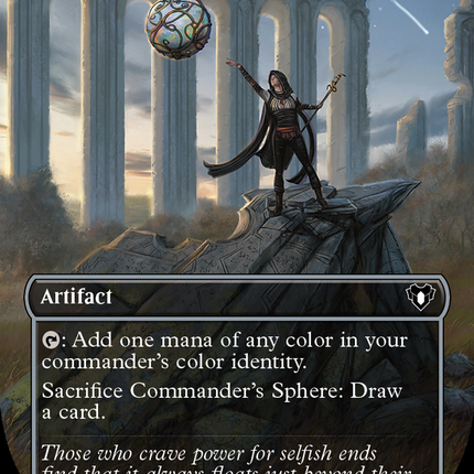Commander's Sphere (Borderless Alternate Art) [Commander Masters]