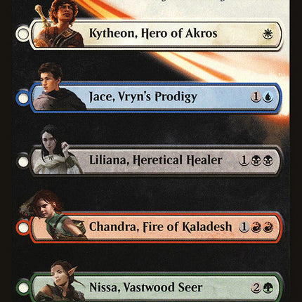 Magic Origins Checklist [Magic Origins Tokens]