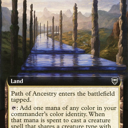 Path of Ancestry (Extended Art) [Commander Legends]