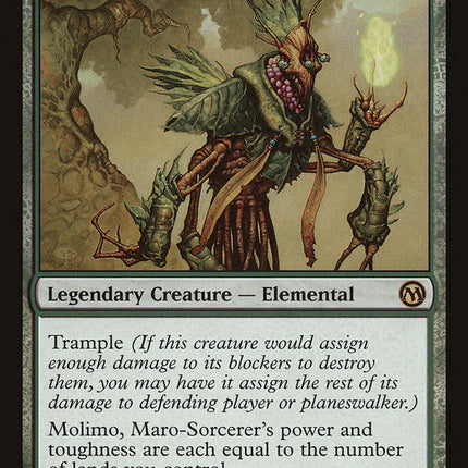 Molimo, Maro-Sorcerer [Duels of the Planeswalkers]