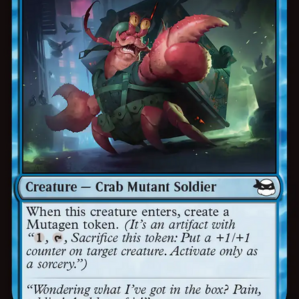 Crustacean Commando [Teenage Mutant Ninja Turtles]