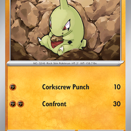 Larvitar (105/197) [Scarlet & Violet: Obsidian Flames]