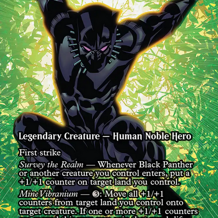 Black Panther, Wakandan King (Borderless) [Marvel Universe: Eternal-Legal]